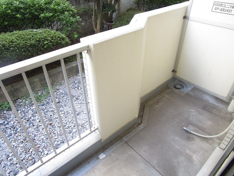 シティハイムカネカ ベランダ