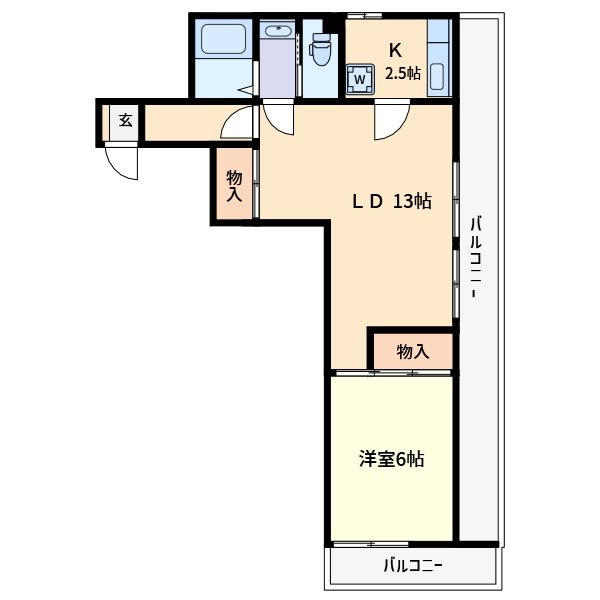 パル駒込 間取り図