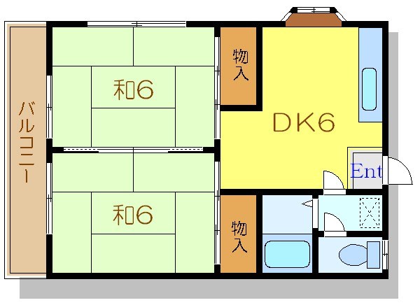 タカシマンション 102号室 間取り