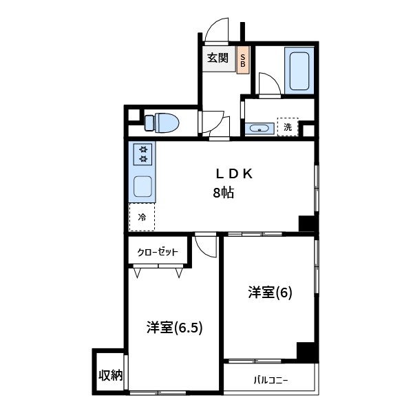 ザ・ヴィラ・オン千駄木スクエア 間取り