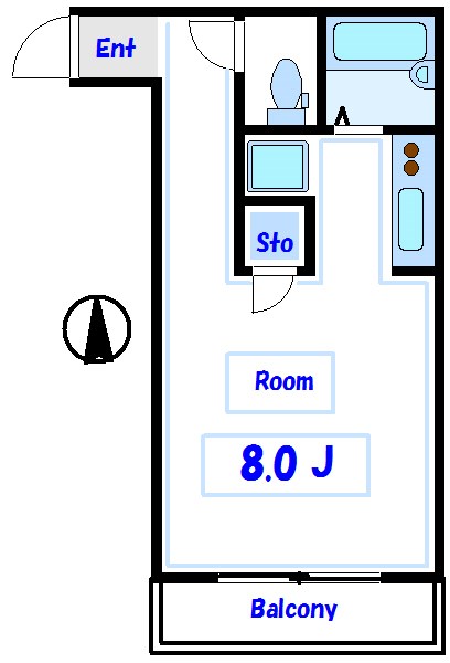 ラ　クローネ  間取り図