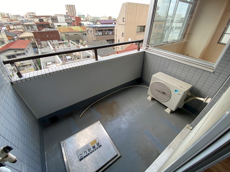 成加パラシオン  ベランダ