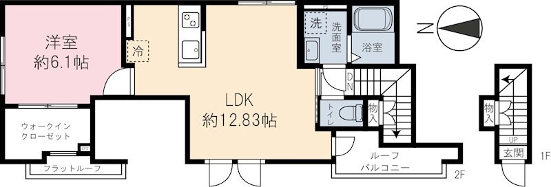 Ｐｅｅｋ－ａ－ｂｏｏ 間取り