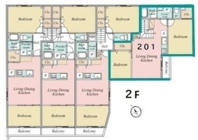 ロワジール西ケ原 間取り