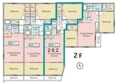 ロワジール西ケ原 間取り