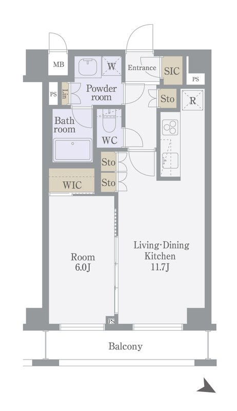 ブレシア東十条レジデンス 間取り