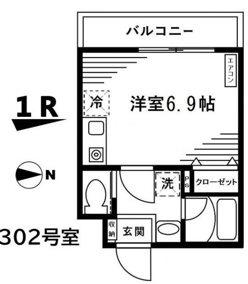 サントワマミー王子神谷 間取り