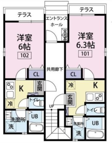 （仮称）グランシャレー小岩 間取り