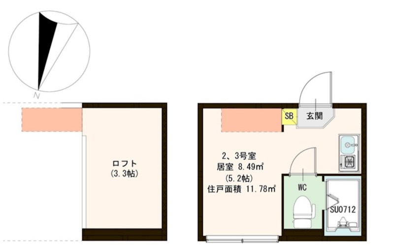 リッシュ小岩 間取り