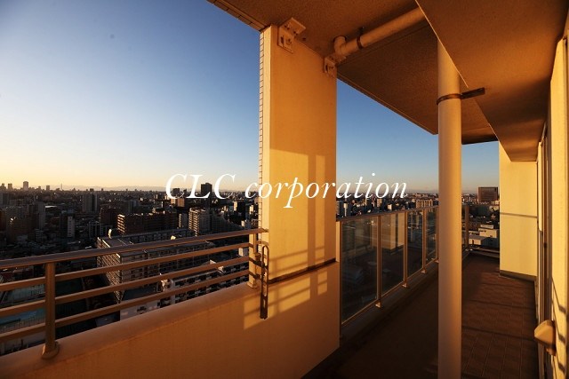 ロイヤルパークスタワー南千住 ベランダ