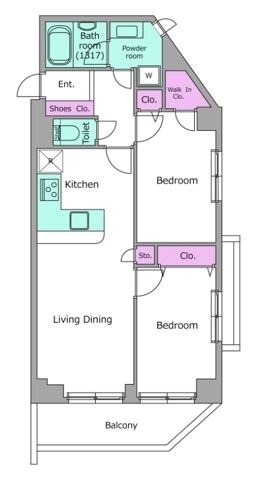レジディア根岸  間取り