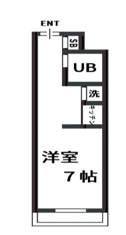 ライオンズマンション西日暮里第3 間取り図
