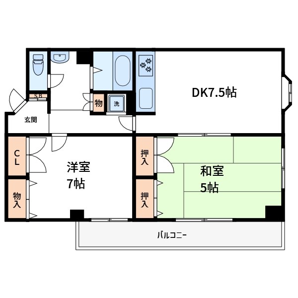フラットソフィア  間取り