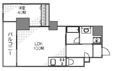 タイガーアパートメント 間取り図