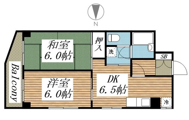 アーバンハウス宮地  間取り図