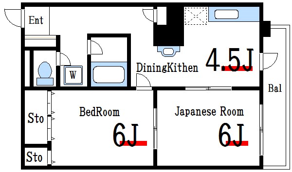 レジデンス石原 間取り