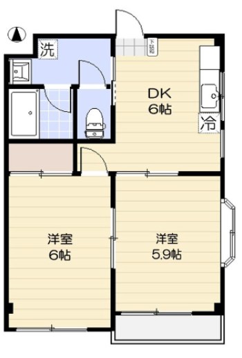 東照マンション 間取り