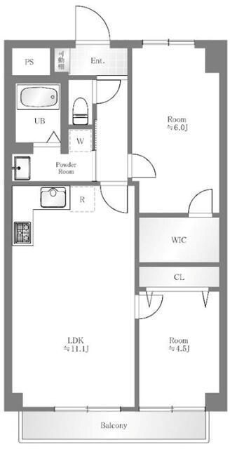 ドヌール蔵前 間取り