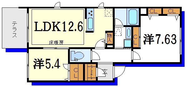 Ａｌｇａ瑞江 間取り
