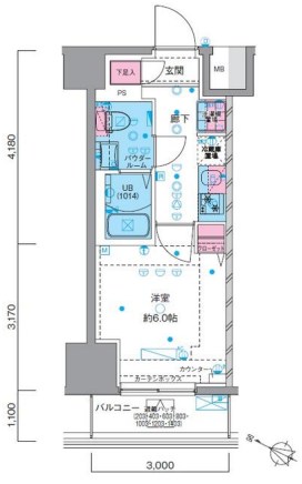 ＧＥＮＯＶＩＡ青砥ｓｋｙｇａｒｄｅｎ 間取り