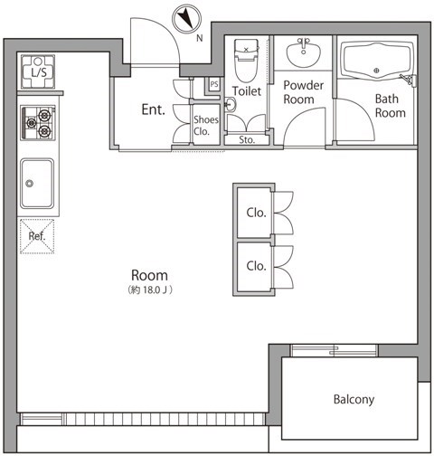 ベルヴィラージュ尾久デュエトーレ 間取り
