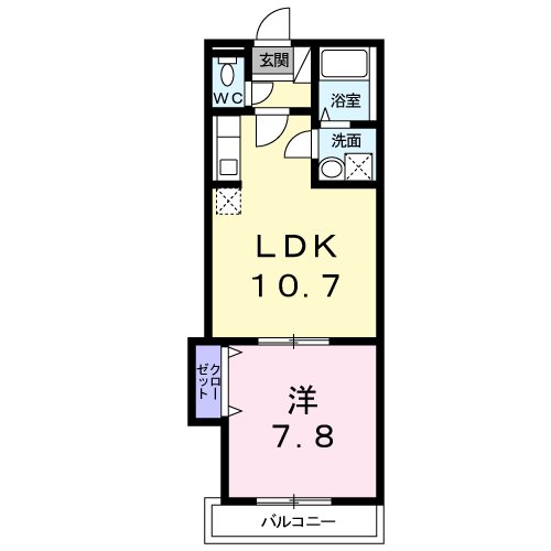 メゾン・ド・ソレイユ 間取り