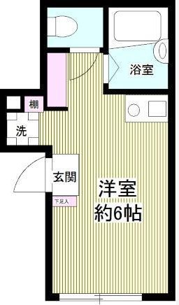南千住ハウス  間取り図