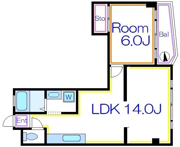 リバーシティー１ 間取り