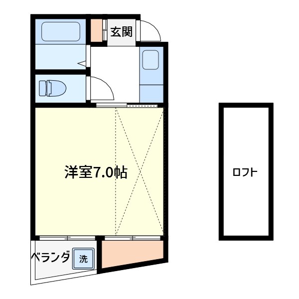 メゾネットヒラヤマ   間取り図