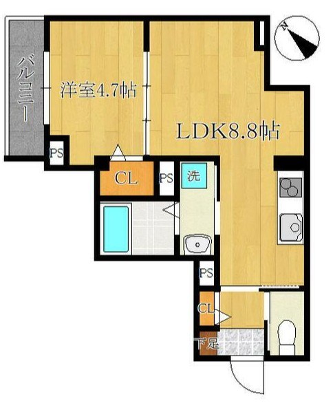 アウローラ王子本町 間取り