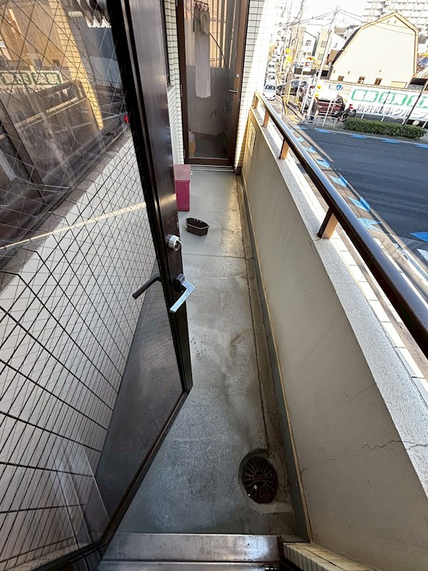 エステート梅島Ⅱ ベランダ