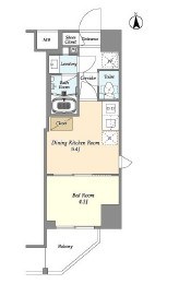アジュールテラス東陽町 間取り