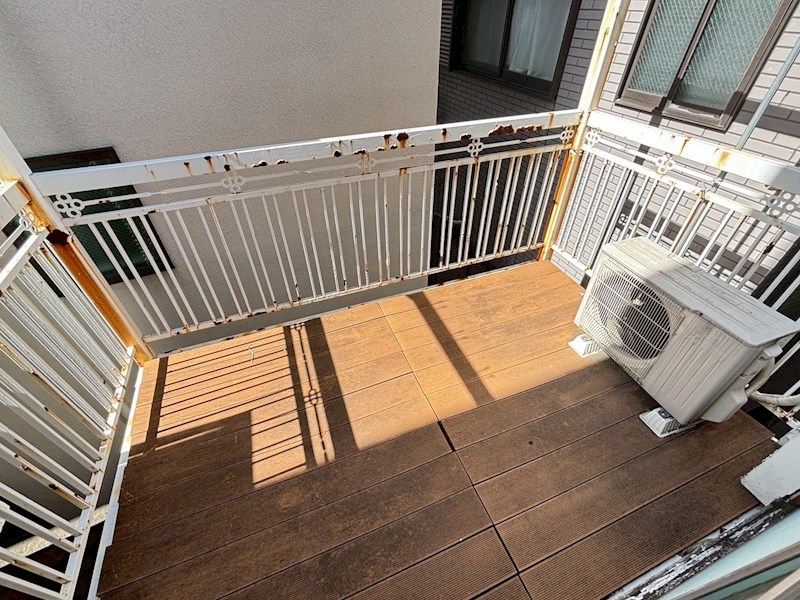 関原戸建 ベランダ