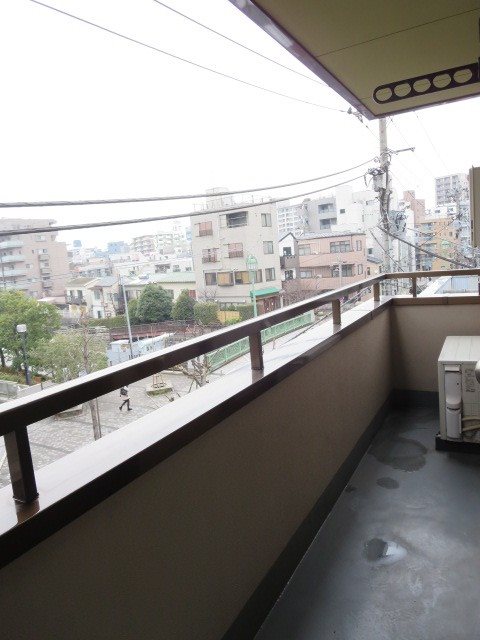 オールドストーンプレイス ベランダ