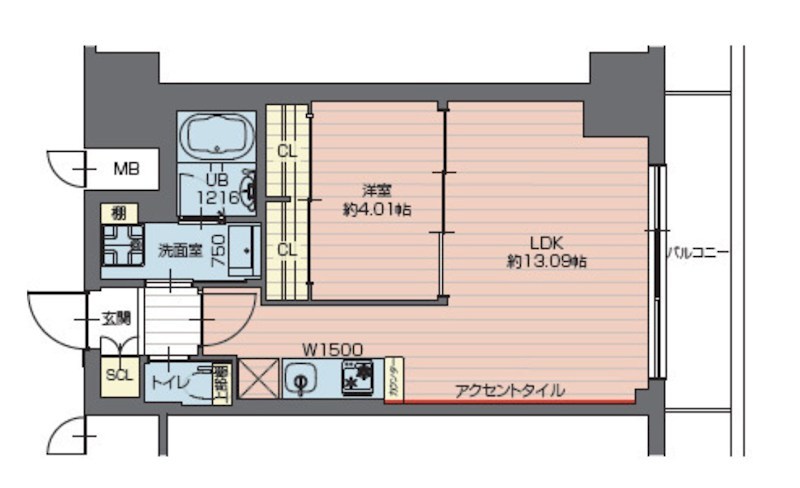 プレジオ西新井 間取り