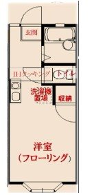 シントミプラザ西日暮里 間取り図