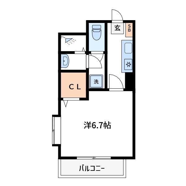 メゾンウッドベル 間取り