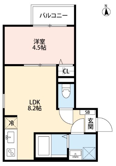 アウリー綾瀬 間取り