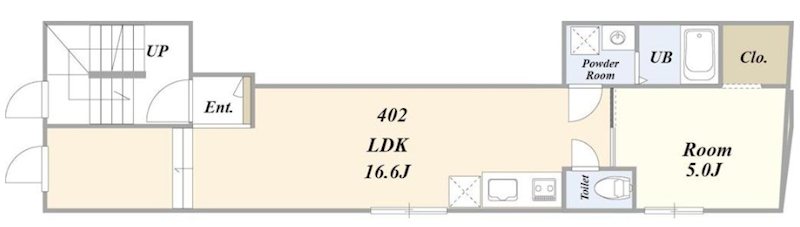 エポックヴィクトワール田端 間取り