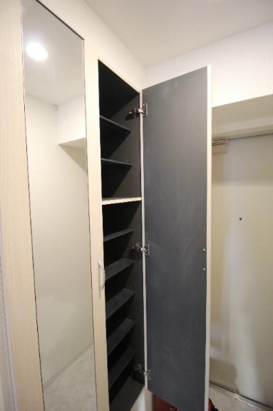 クレシェンテ月島 玄関