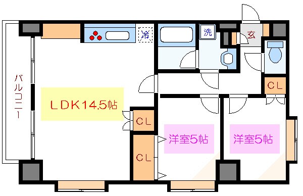 グレイス錦糸町 間取り
