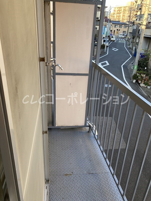 共栄荘 ベランダ