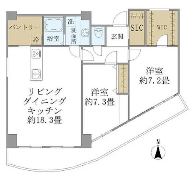 ロイヤルプラザ滝野川 間取り