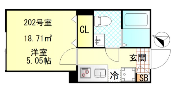 CFジオーレ小岩WEST 間取り