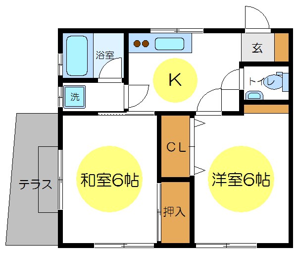学舎・宇田川荘 間取り