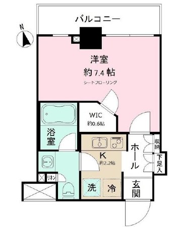 ＪＰ ｎｏｉｅ　亀戸  間取り