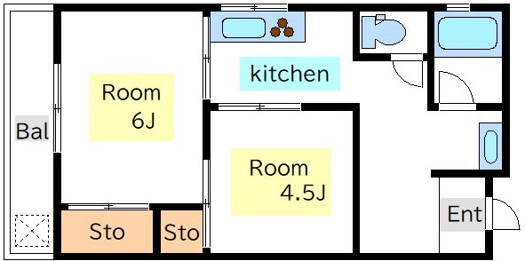 ハイツ協和 間取り図