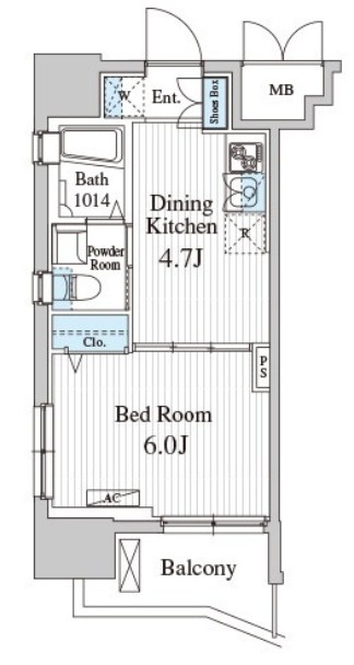Totsu Residence Kaminarimon(ﾄｳﾂｳ　ﾚｼﾞﾃﾞﾝｽ　ｶﾐﾅﾘﾓﾝ) 間取り図