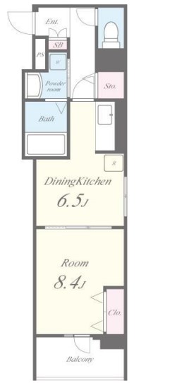 ケイウッドハウス   間取り