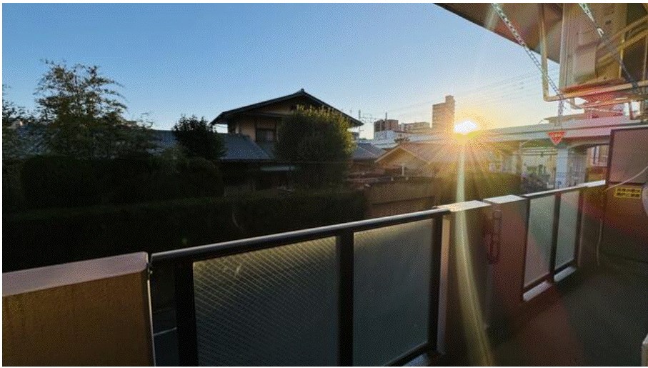 ライオンズシティ北綾瀬 ベランダ